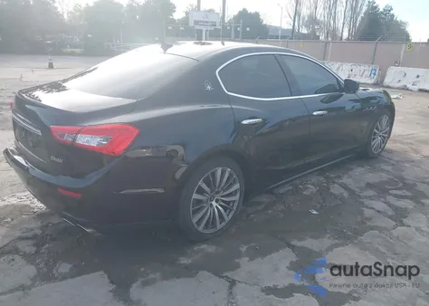 2016 Maserati Ghibli S z USA, uszkodzony, nr VIN ZAM57RSA7G1187524